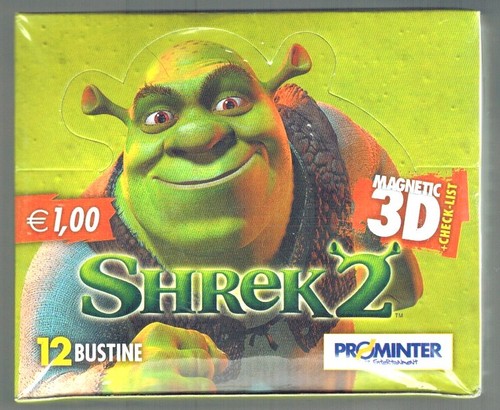 Shrek magneti box 12 - 3d,