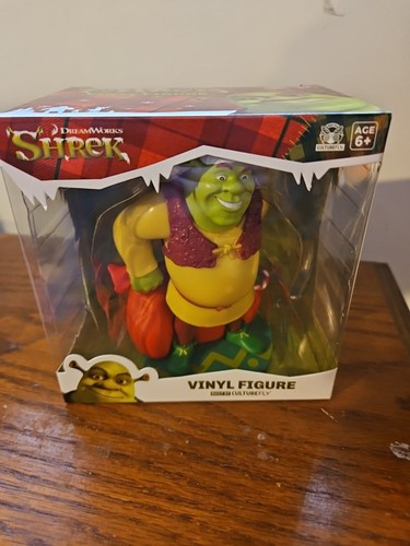 Shrek con sacchetti natalizi