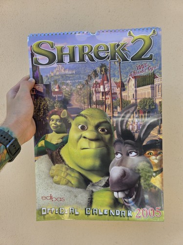 Shrek calendario 2005 edibas - shrek,