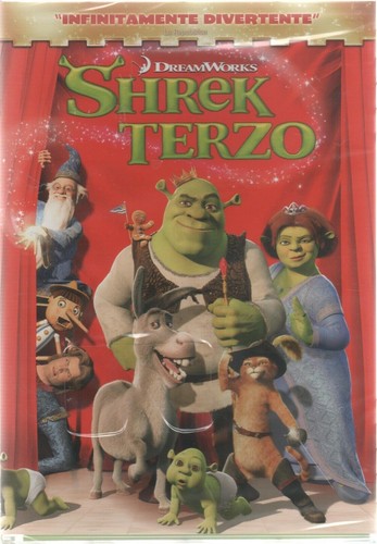 Shrek terzo dvd - shrek,