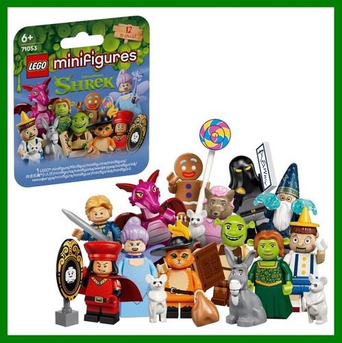 Lego minifigures 71053 - lego, shrek