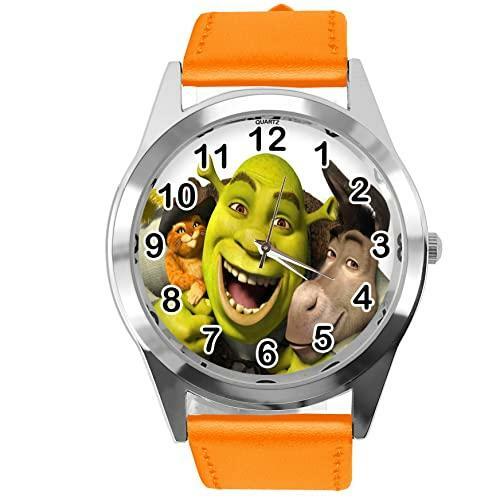 Orologio rotondo pelle - orologio,