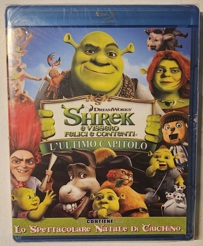 Blu ray shrek - vissero, felici