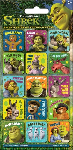 Foglio adesivi shrek foiled - adesivi,
