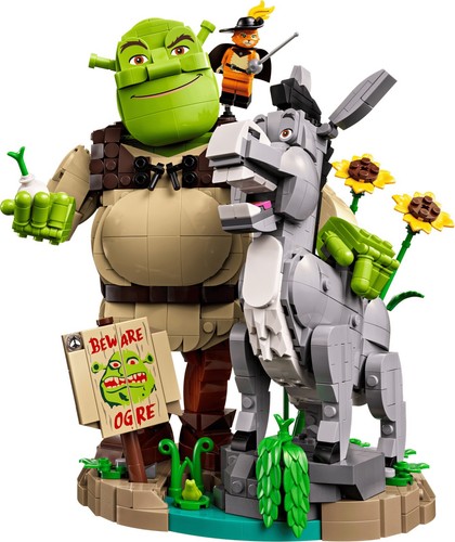 Kit costruzioni moc - costruzioni, shrek