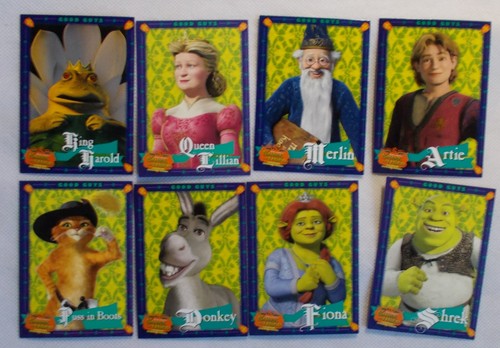 Set carte rigide - rigide, shrek