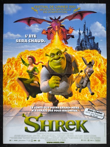 Shrek pixar 2001 - shrek,