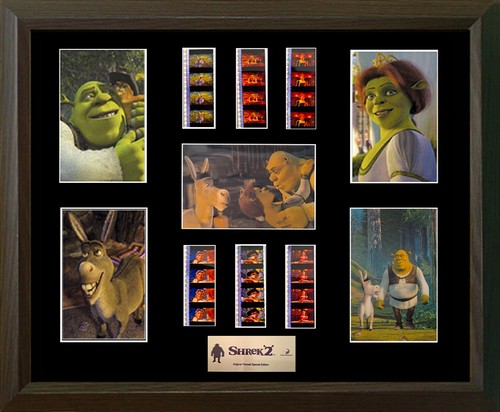 Shrek film cell montage - shrek,