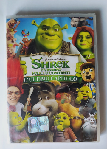 Dvd shrek vissero felici e - shrek,