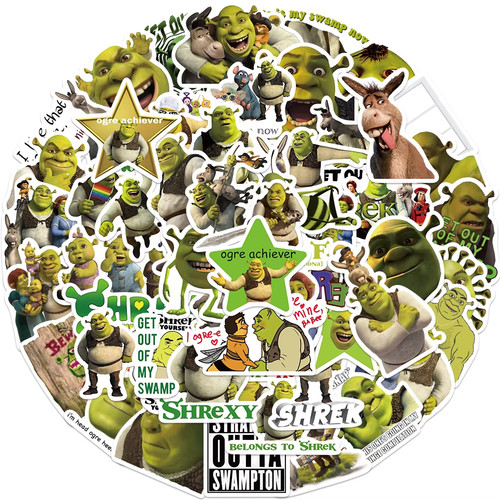 Adesivi shrek orco - 50,